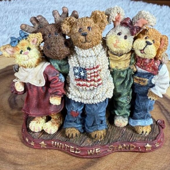 Vintage Boyds Bears J.B. Bearyproud & Pals United We Stand Limited Edition - Picture 9 of 12